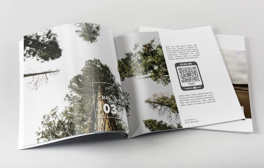 AR Tag Promo - QR Magazines and Adverts